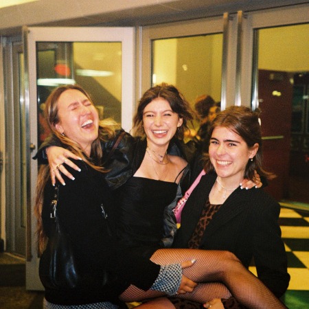 Genevieve Hannelius enjoyed time with her friends.